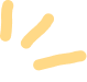 An image featuring three short, rounded, slightly diagonal bar or dash shapes. They are simple, solid elements that could represent movement, scattered items, or abstract texture.