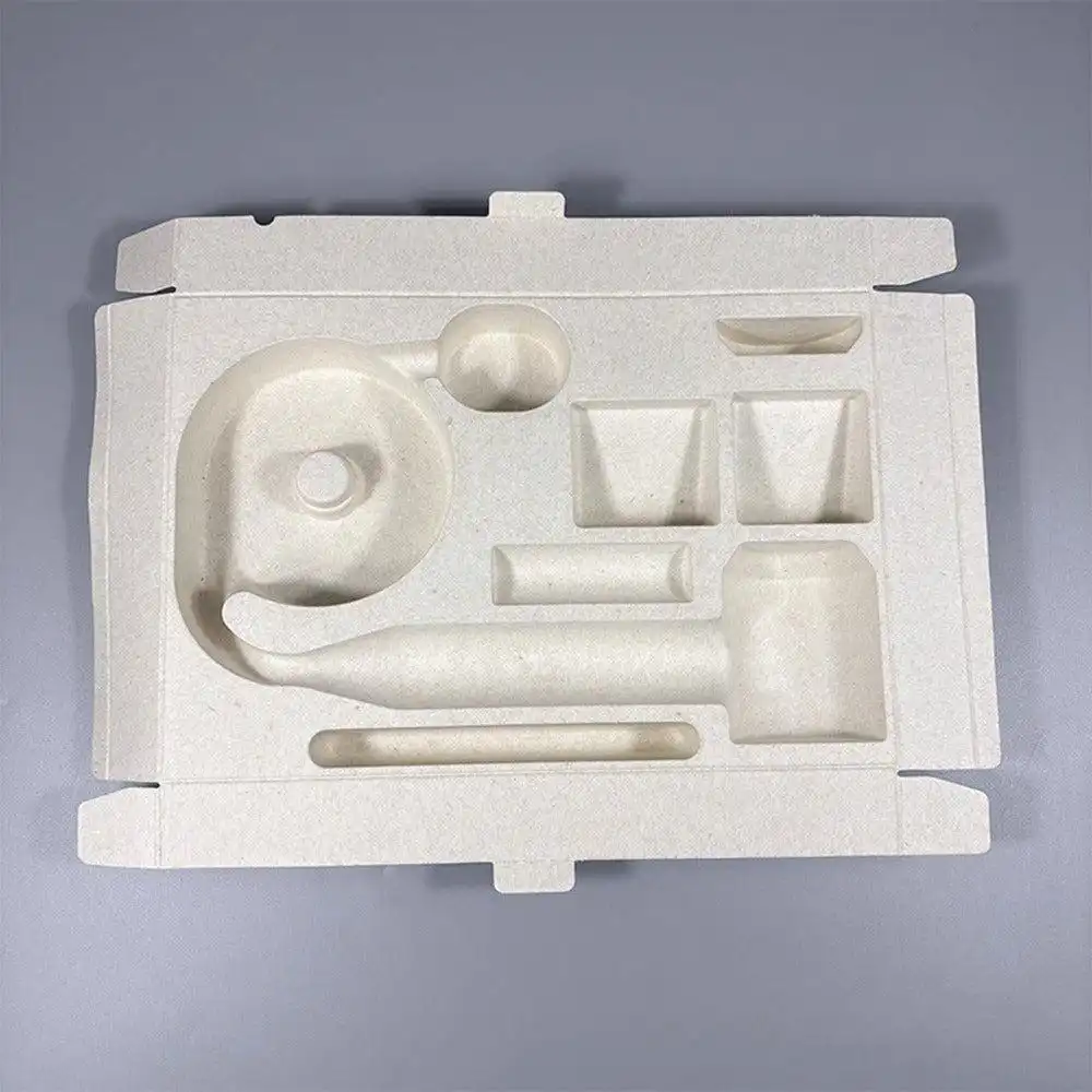 molded pulp insert for custom packaging